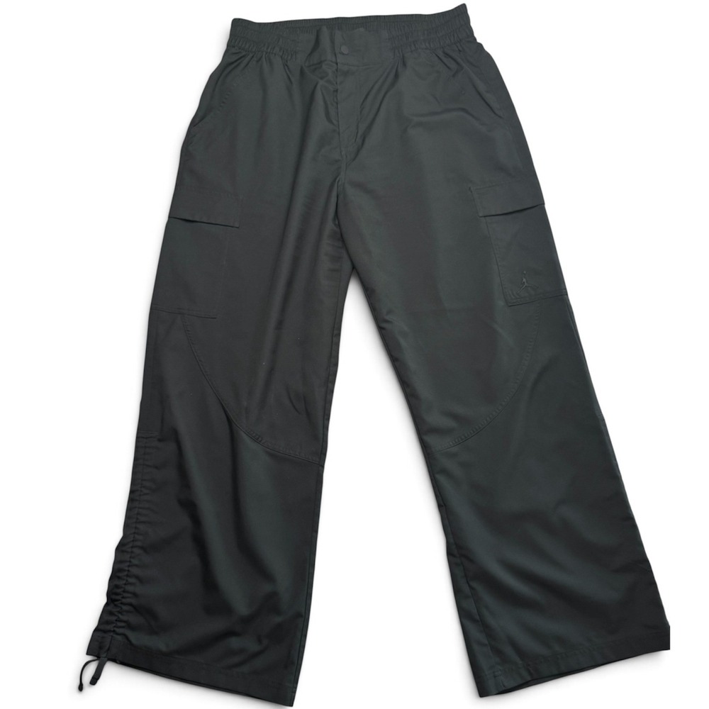 Jordan Chicago Womens XL Black Cargo Pants Wide Leg Baggy Streetwear Utility